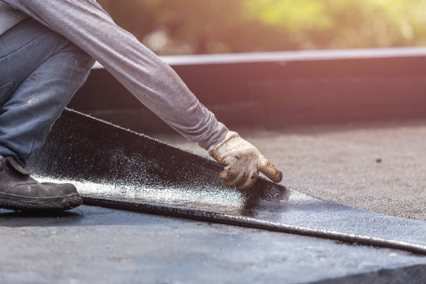 Professional Crawl Space Encapsulation technician working in Redgranite, WI